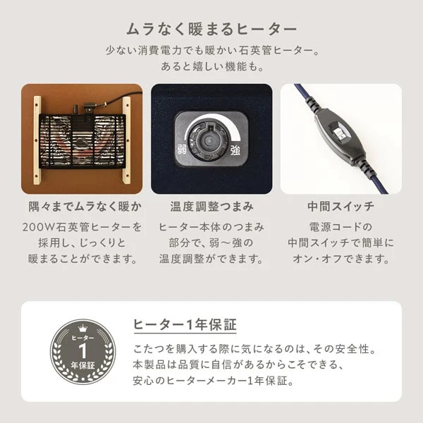 こたつ布団は 、 贅沢な肌ざわり