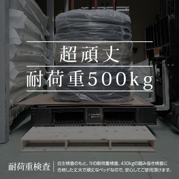 耐荷重約500kg