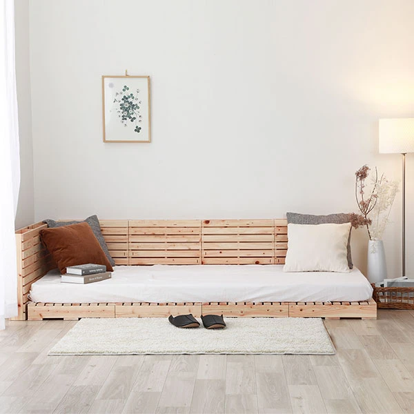日本製 ひのき パレットベッド