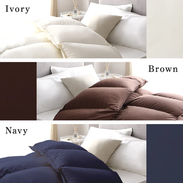 カラーバリエーション。アイボリー ・ ブラウン ・ ネイビー