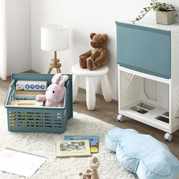 アイボリー×ブルー ・ 使用イメージ