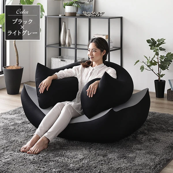 カラーバリエーション ・ ブラック×ライトグレー