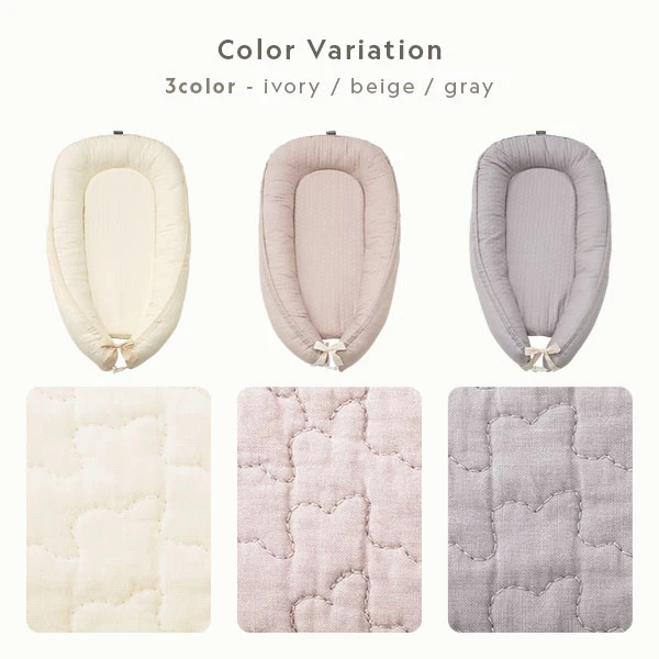 カラーバリエーションは3色。アイボリー ・ ベージュ ・ グレー