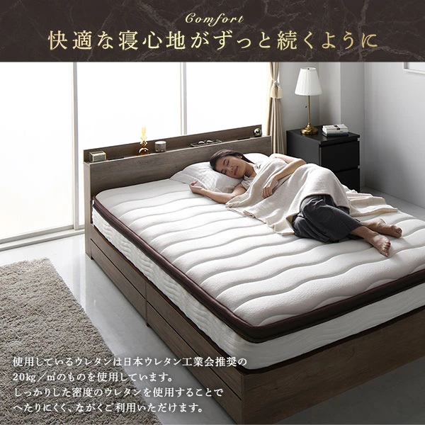 快適な寝心地がずっと続くように