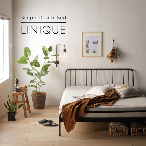 アイアンデザインベッド