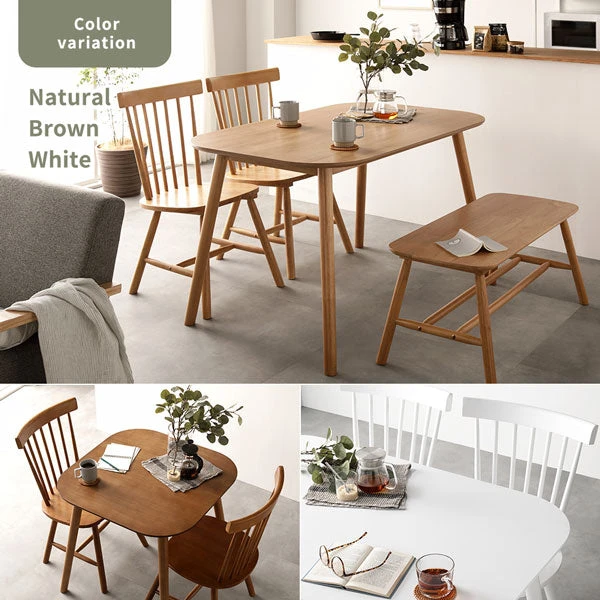 カラーバリエーションは3色。ナチュラル ・ ブラウン ・ ホワイト