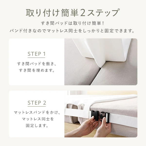 取り付け簡単2ステップ