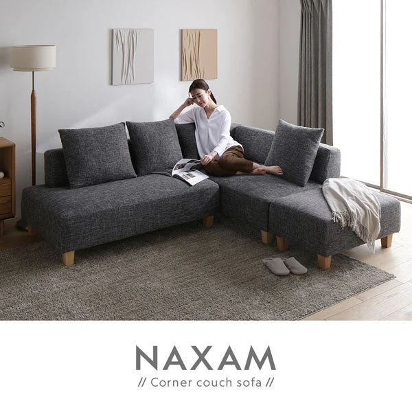 NAXAM Corner couch sofa