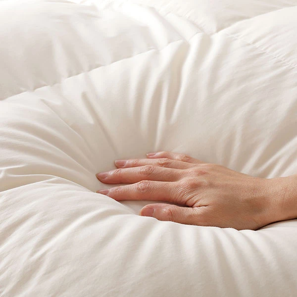 国内パワーアップ加工でふっくら暖か