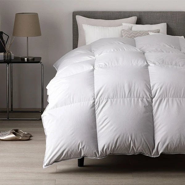 日本製 羽毛掛け布団 ダウン率90% 400dp シルバーグース 抗菌 ・ 防臭 ・ 防ダニ