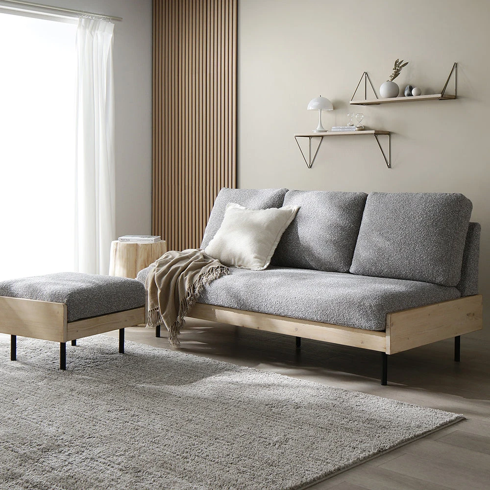 くつろぎ時間を支える、やわらかな座り心地。